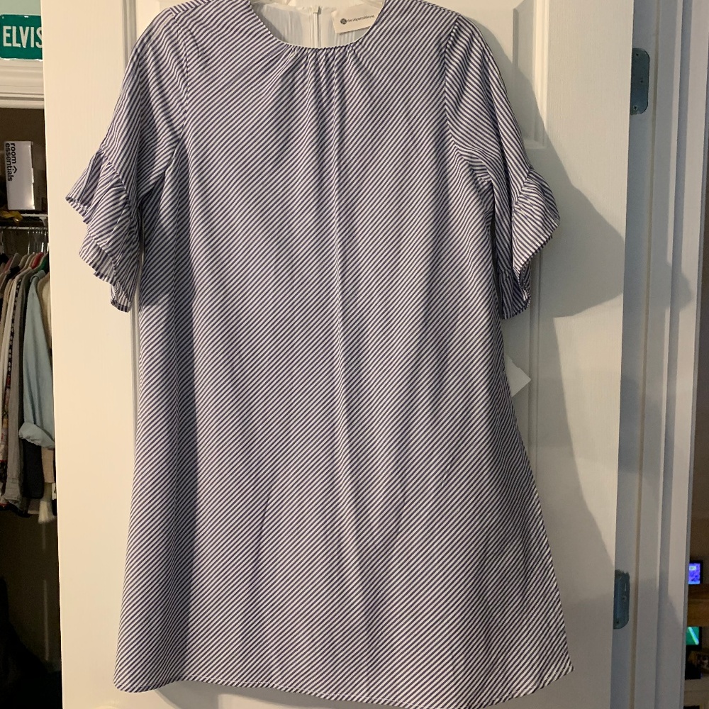 Striped Shift Dress